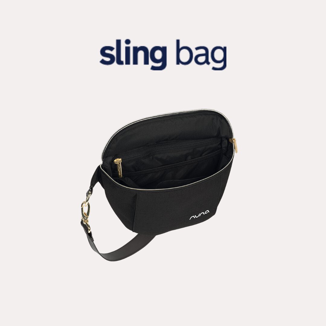 Nuna Sling Bag - Caviar image number 1