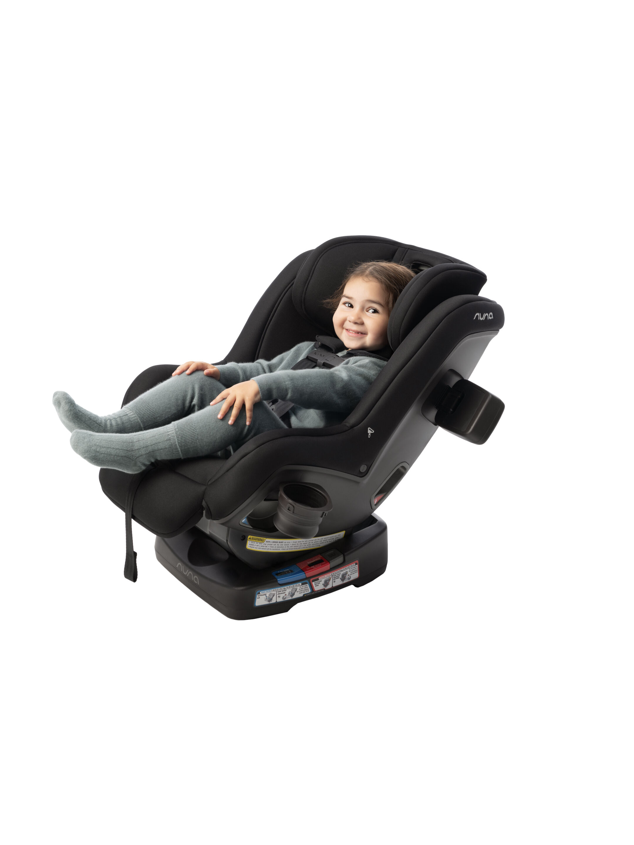 Nuna Rava Car Seat (Birth to 2+ Years) &ndash; Caviar image number 4