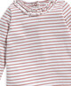 Pink Stripe Frill T-shirt image number 3