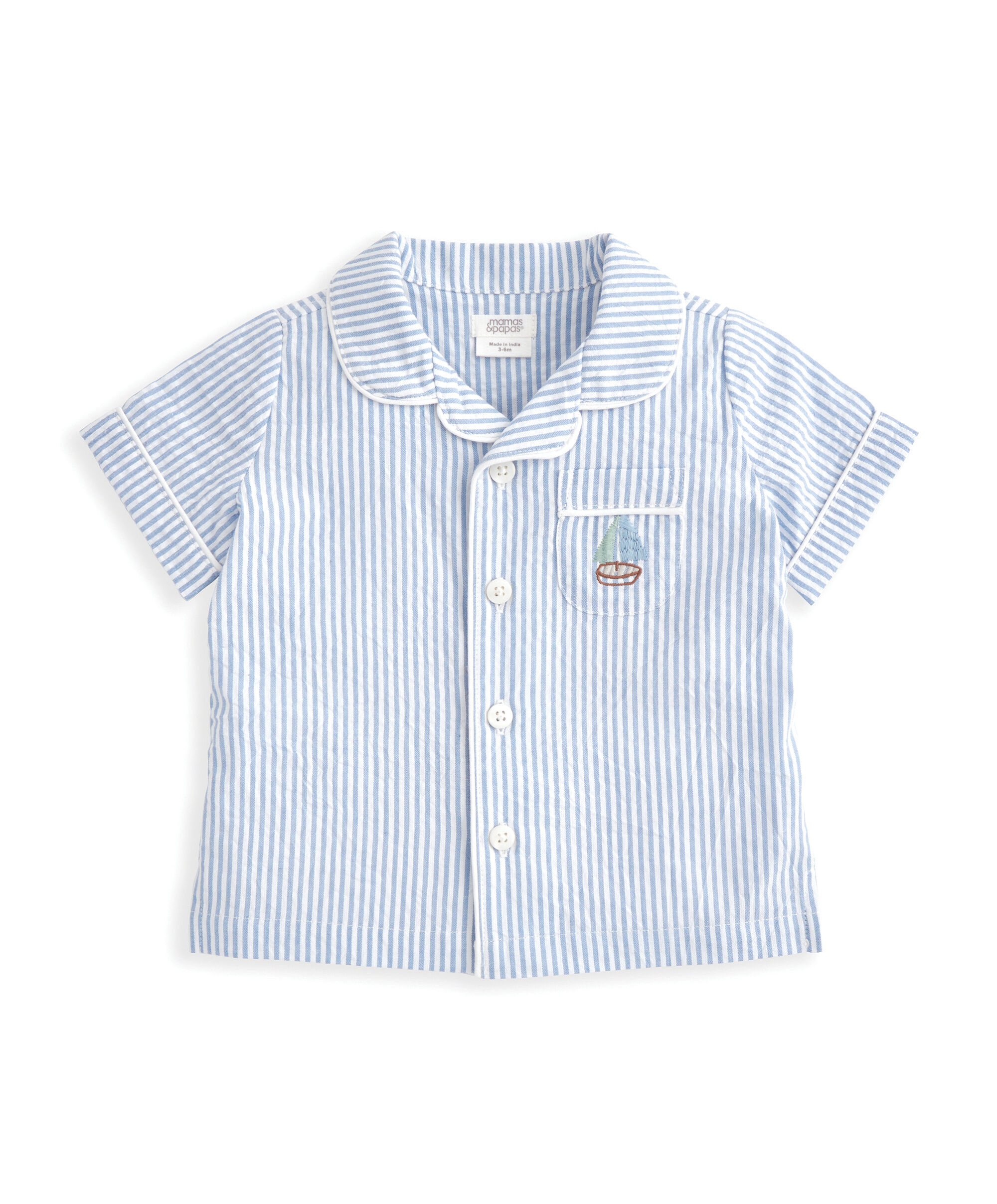 Stripe Short PJs image number 3