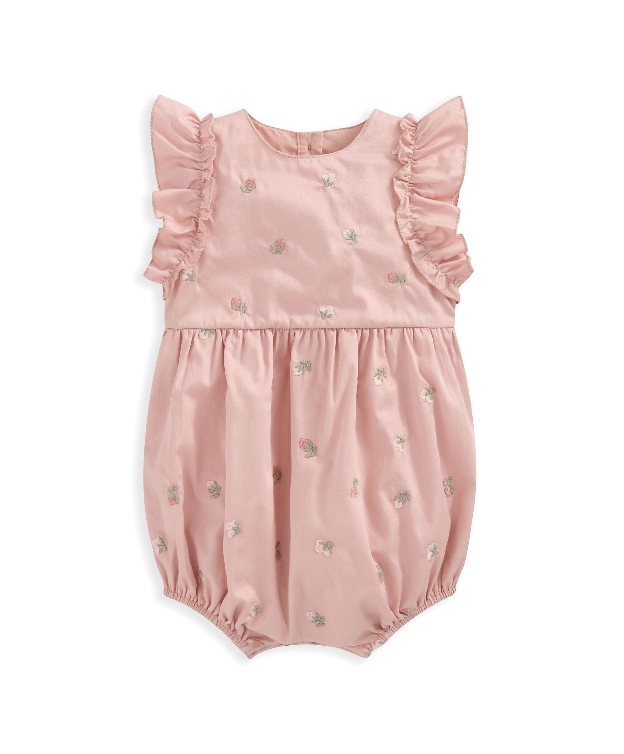 Floral Shortie Romper - Pink image number 2