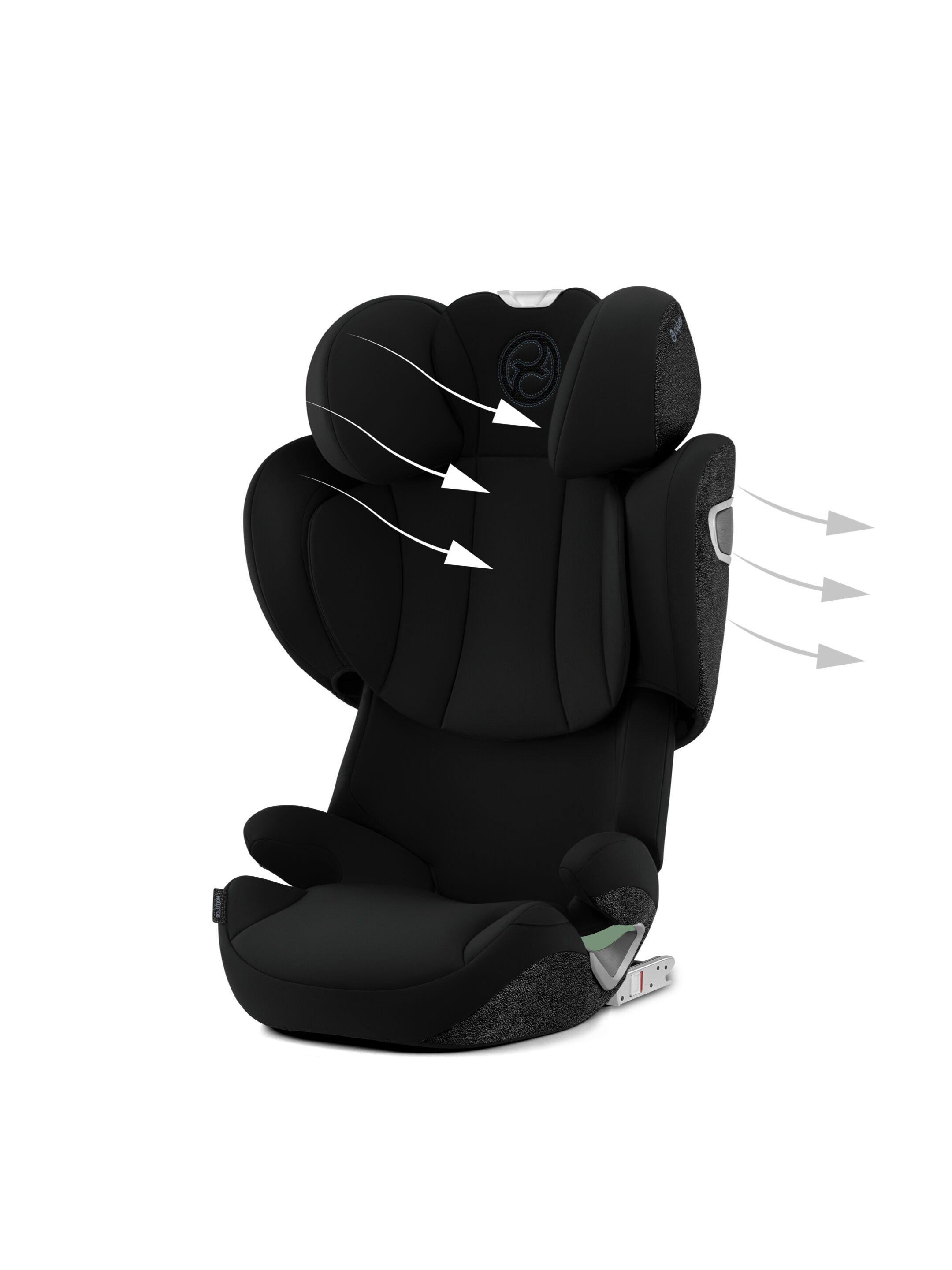 Cybex Solution T I-Fix Car Seat - Sepia Black image number 8