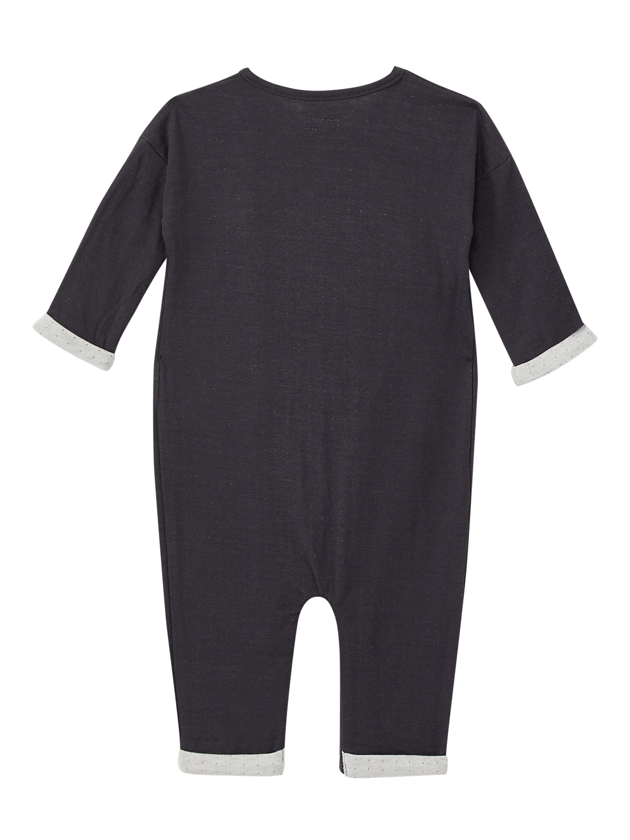 Charcoal Wrap Romper image number 2