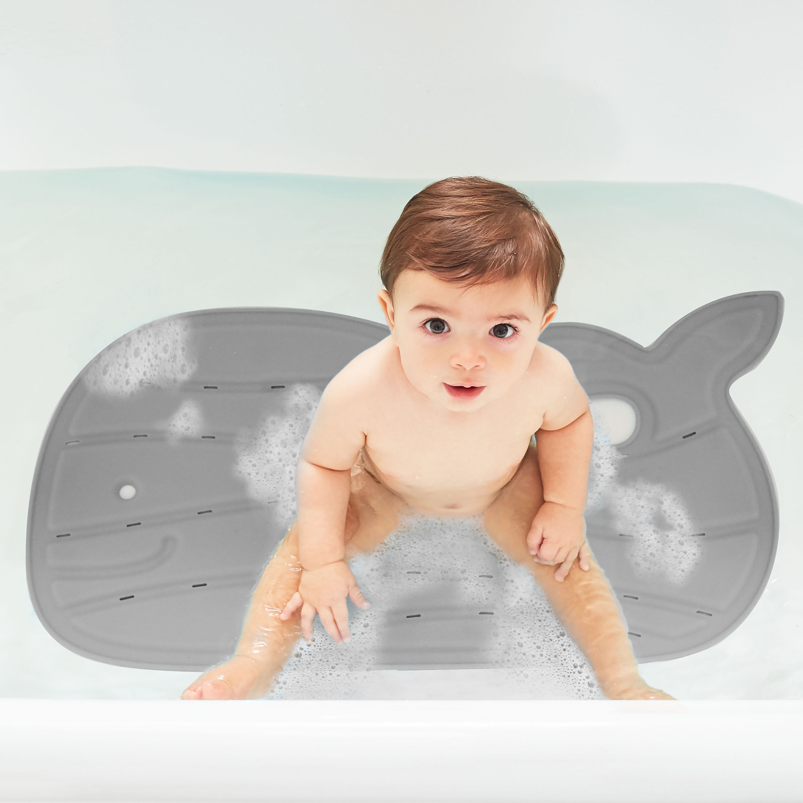 Skip Hop Moby Bath Mat Grey image number 3