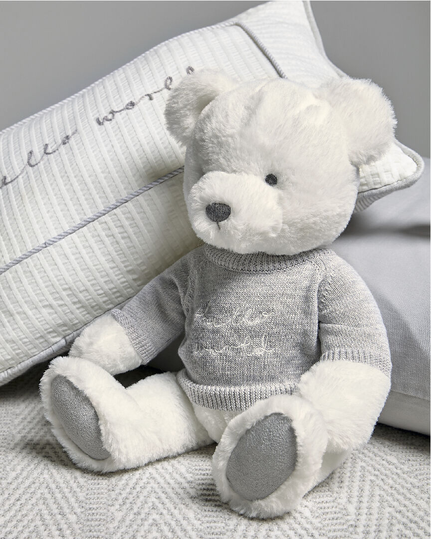 Welcome To The World Cushion - White image number 3