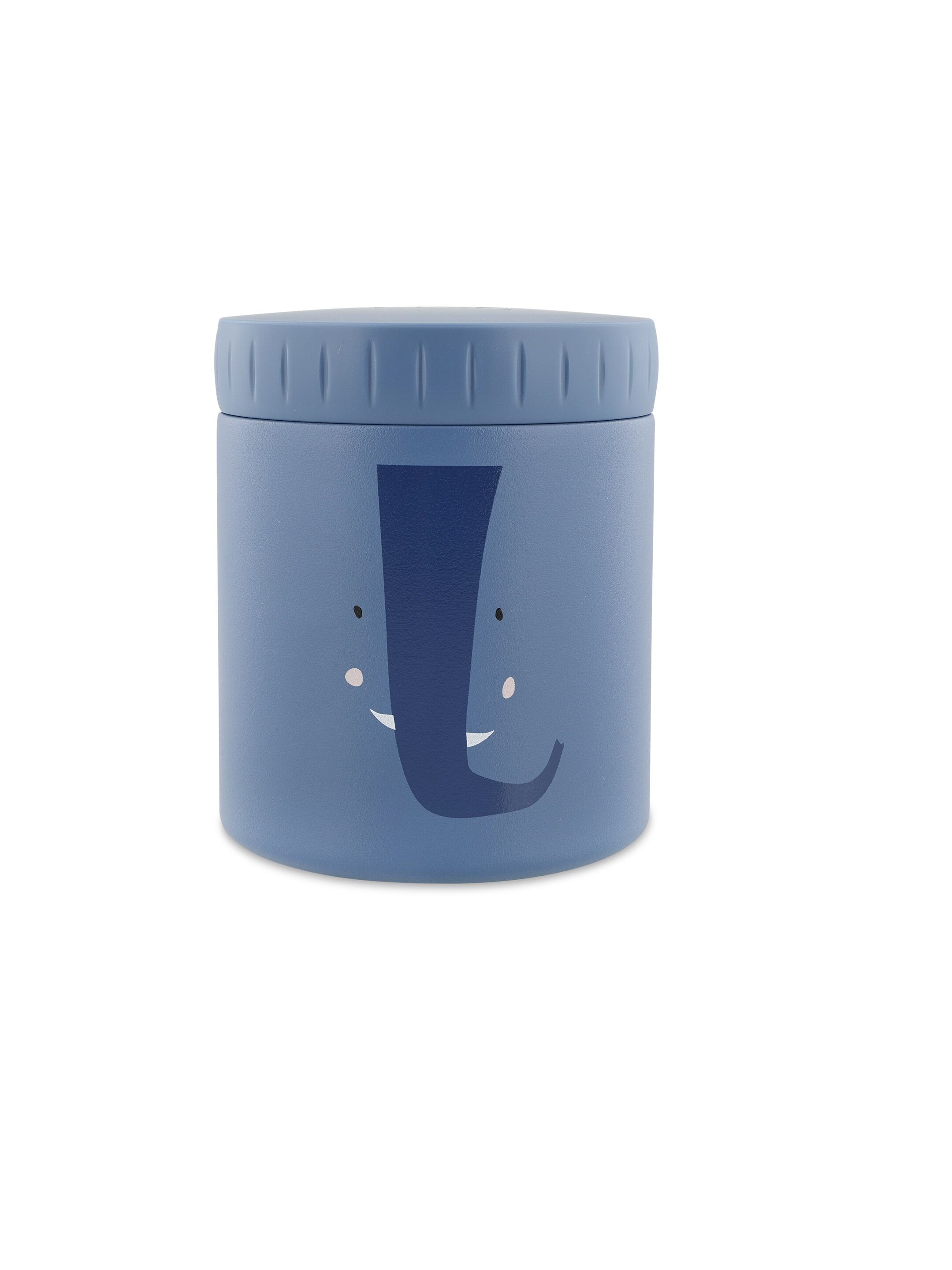 Trixie Insulated Food Jar (350ml) Mrs. Elephant - Blue image number 1