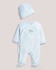Loved Design Velour All-In-One with hat Sand- 3-6 months image number 1