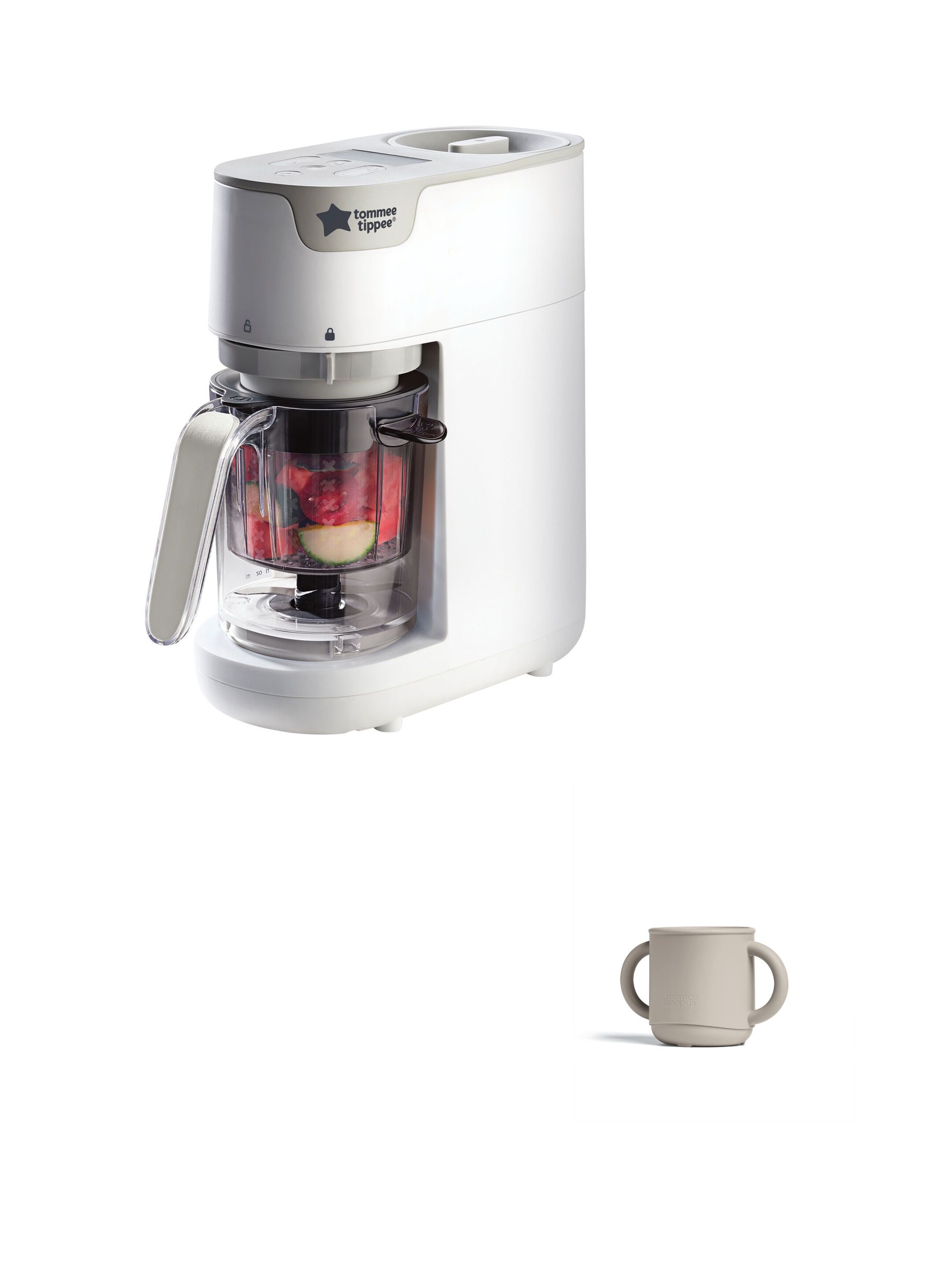 Tommee Tippee Quick Cook 6 IN 1 Food Maker with 3 in 1 Sippy Cup image number 1