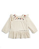 Embroidered Textured Blouse image number 1