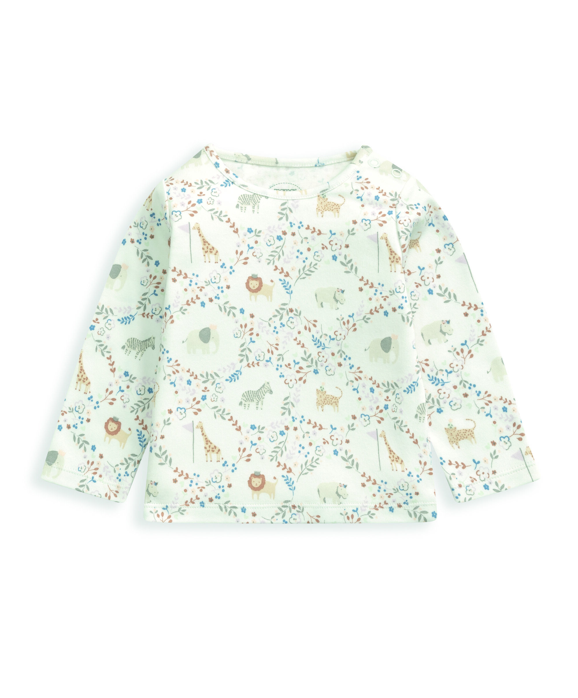 2 pack Safari Garden Party Jersey Pyjamas image number 4