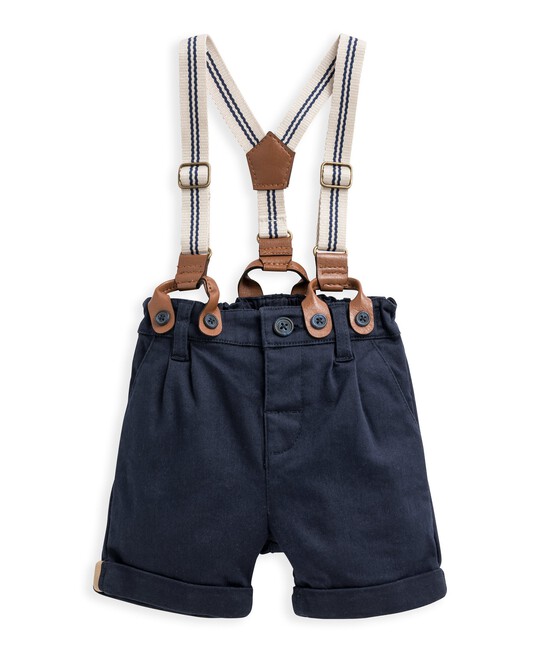 Piece Shirt, Shorts Braces Set - Main Image