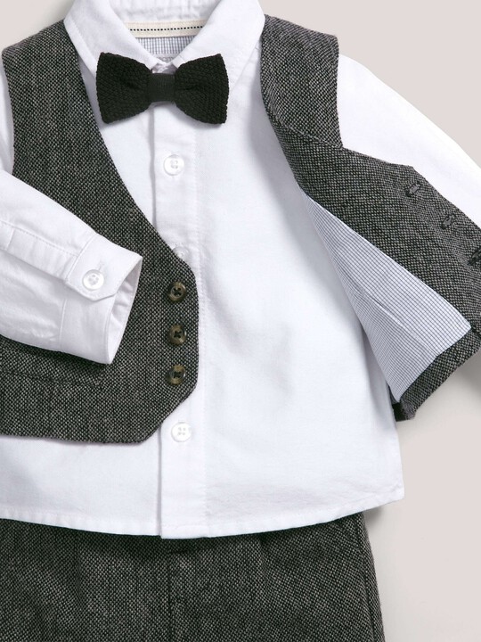 Occasion Speckle Waistcoat, Shirt, Bow Tie & Trousers Set image number 3