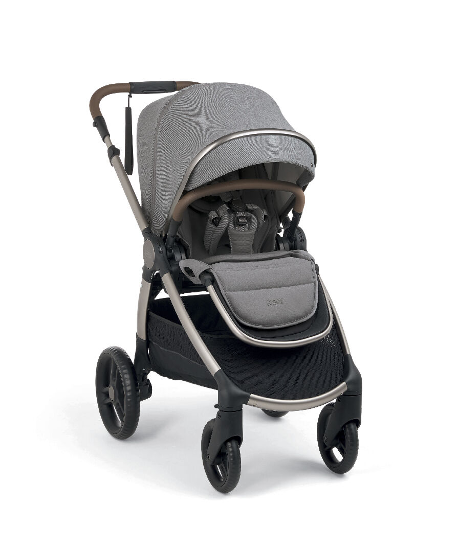 Ocarro 2 Pushchair and Carrycot Bundle with Joie i-Spin 360 Car Seat (3 Pieces) Shale  - Heritage image number 2