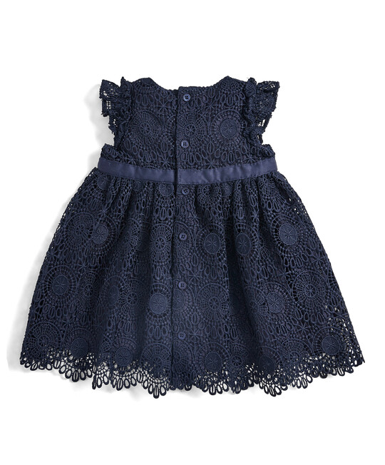 Lace Dress - Navy image number 2