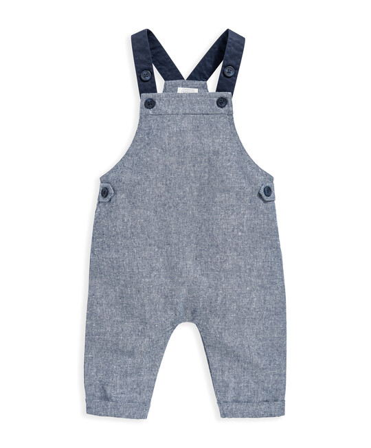 2 Piece Chambray Dungaree Set image number 5