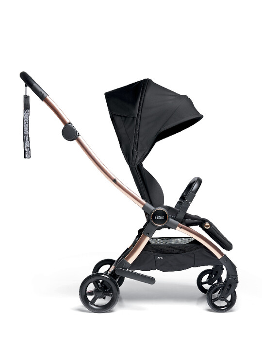 Airo Dusk with Rose Gold Frame Pushchair with Black Newborn Pack image number 3
