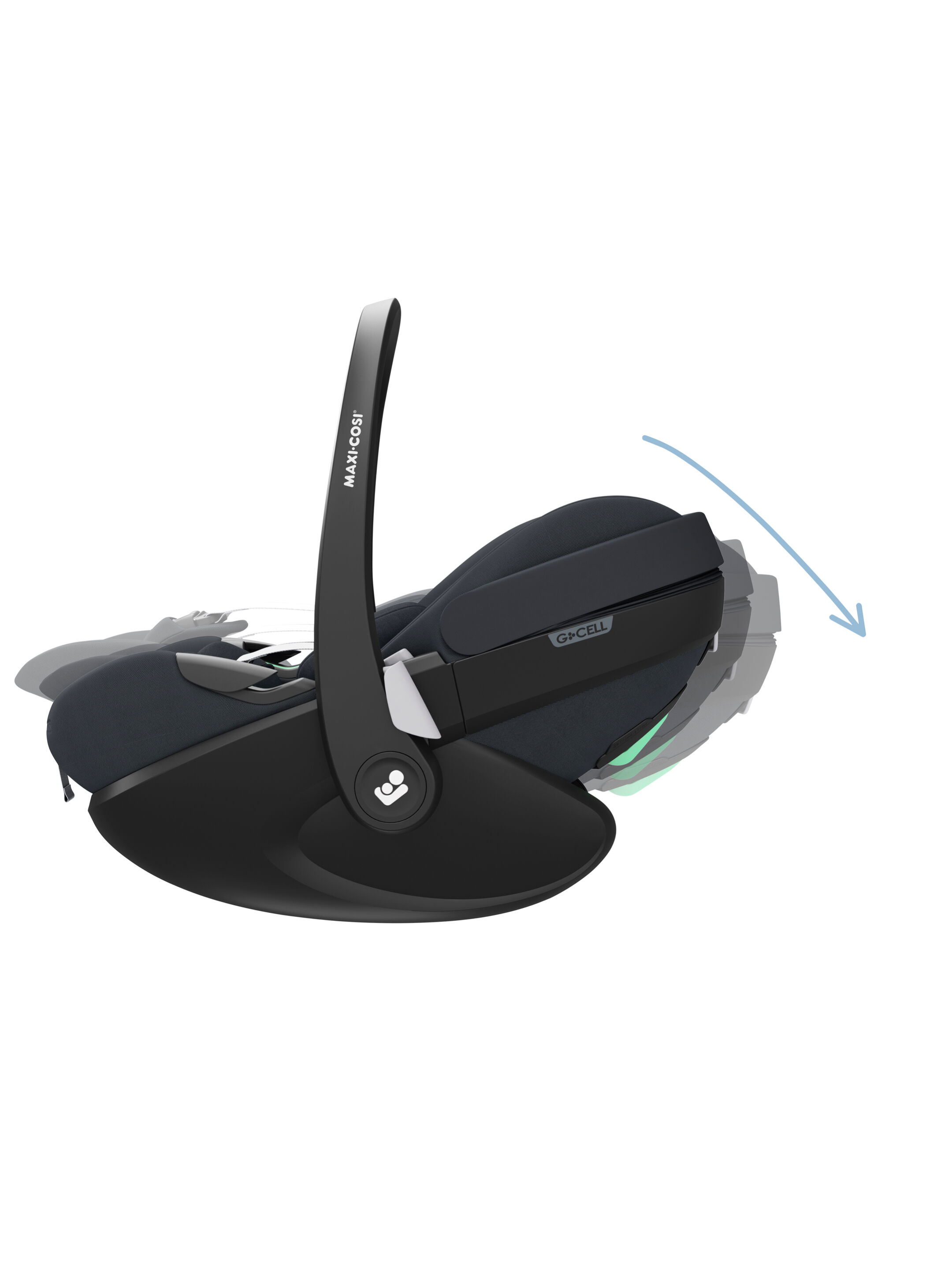 Maxi Cosi Pebble 360 Pro Car Seat - Graphite and FamilyFix 360 Pro Base image number 5