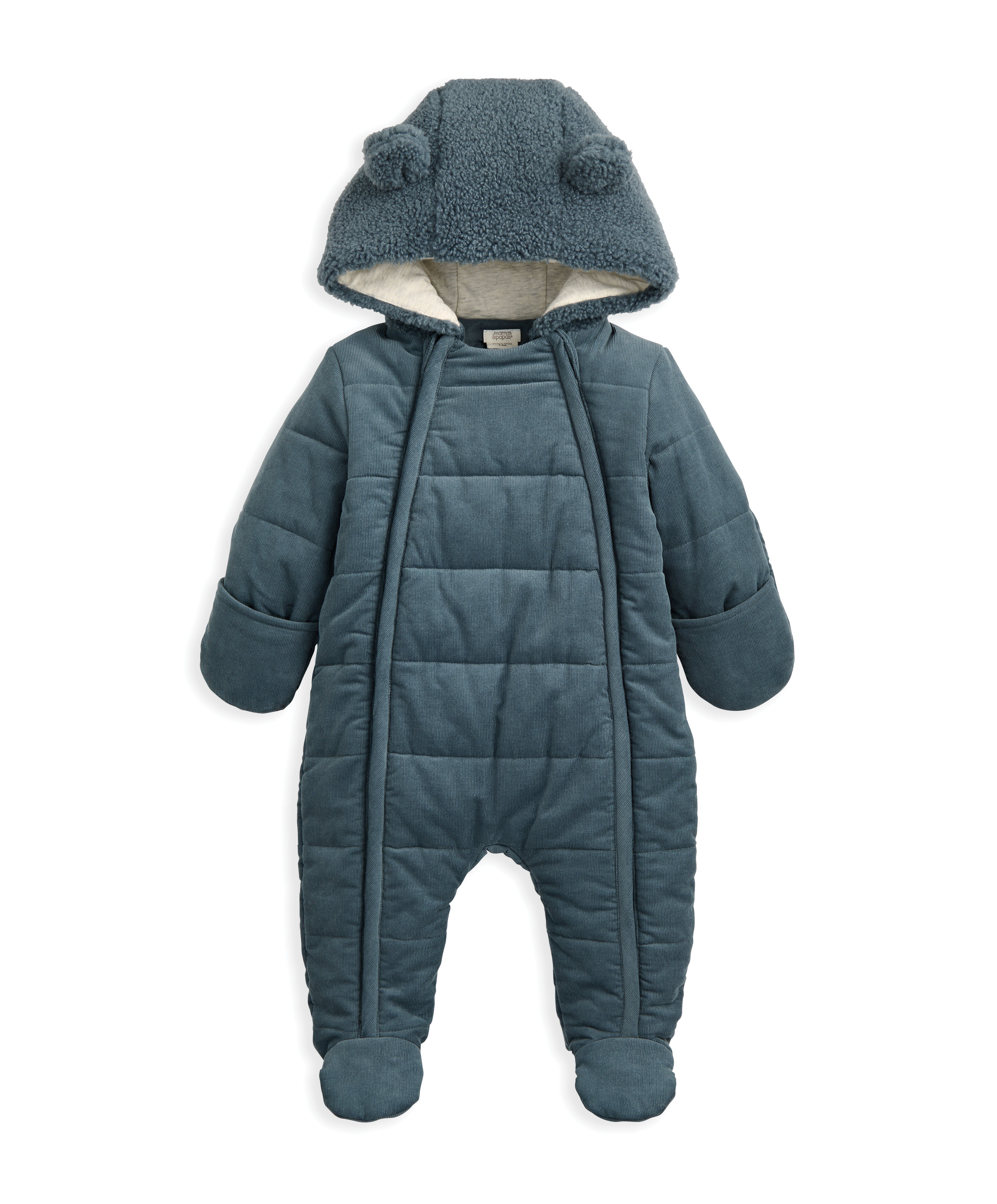 Blue Cord Pramsuit image number 2