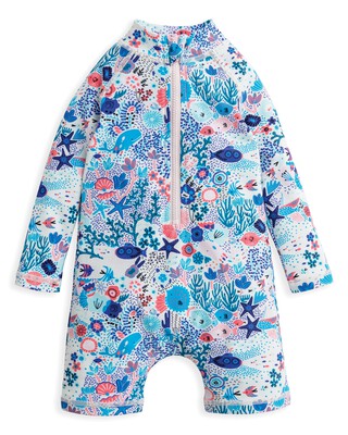 Under The Sea Printed Swimsuit