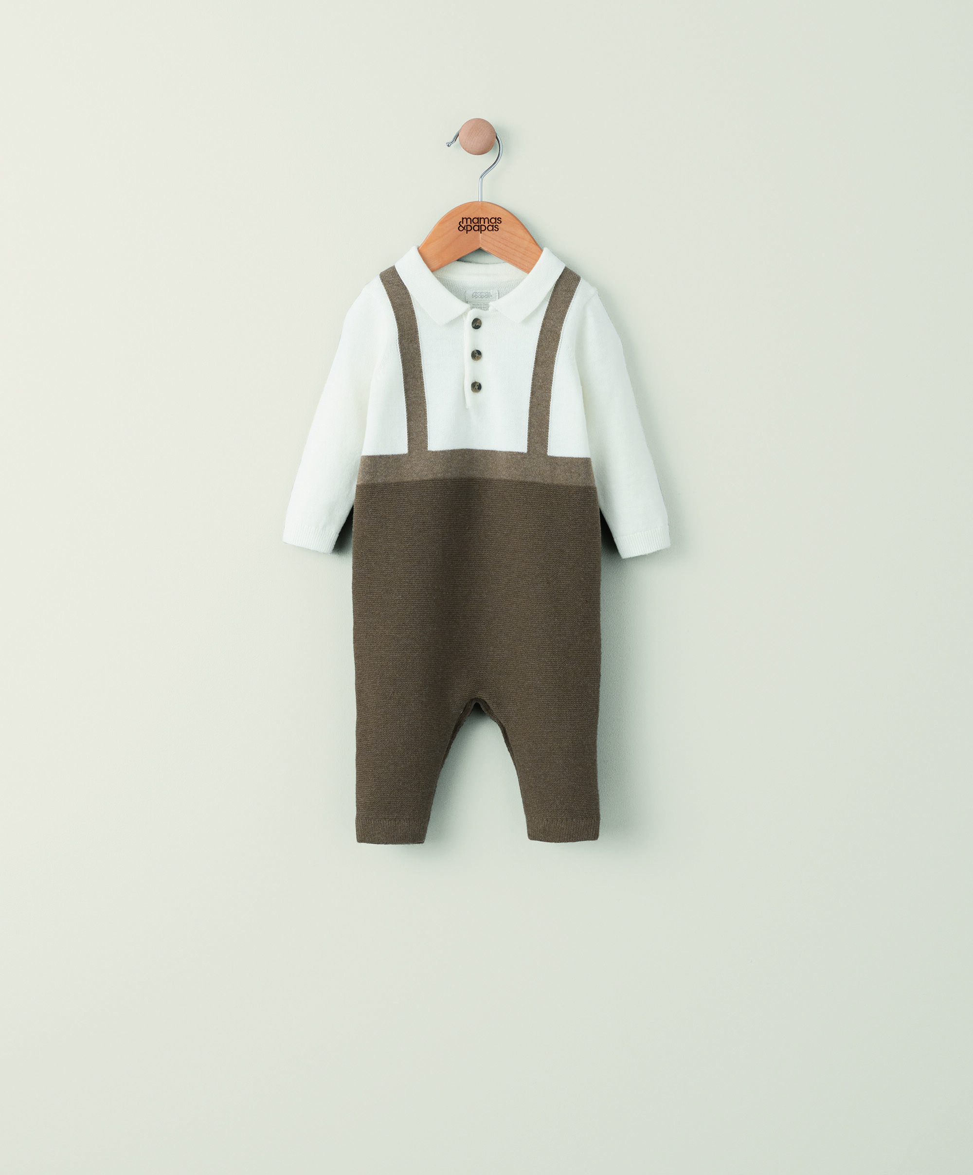 Knit Mock Romper image number 1