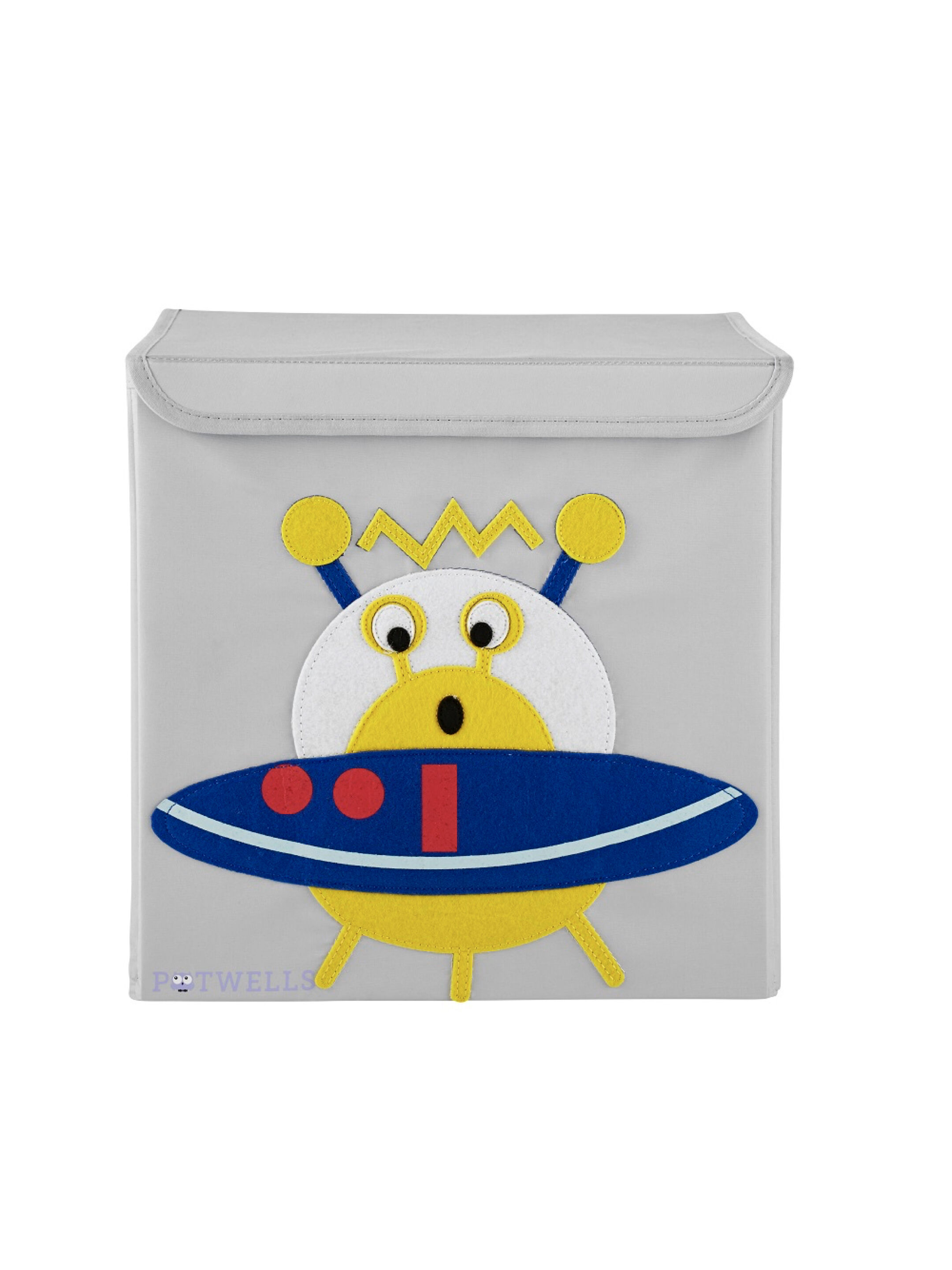 Potwells Children's Storage Box - Spaceship image number 1