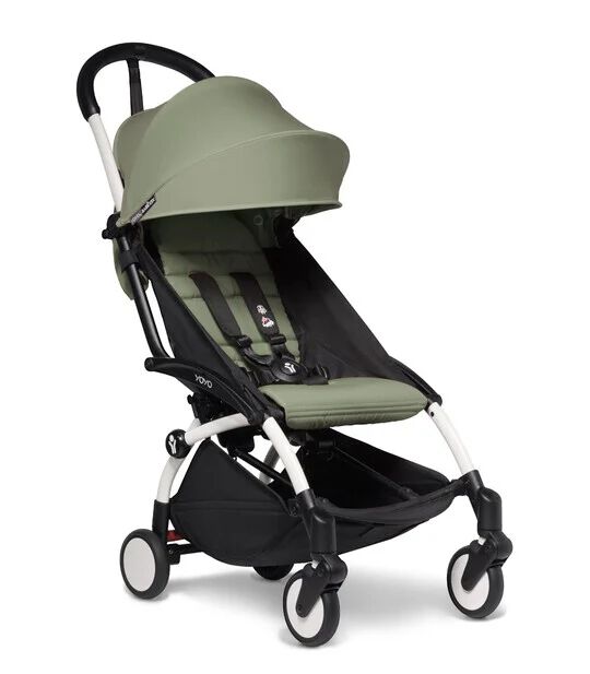 YOYO2 Stroller White Frame with Olive 6+ Color Pack image number 1