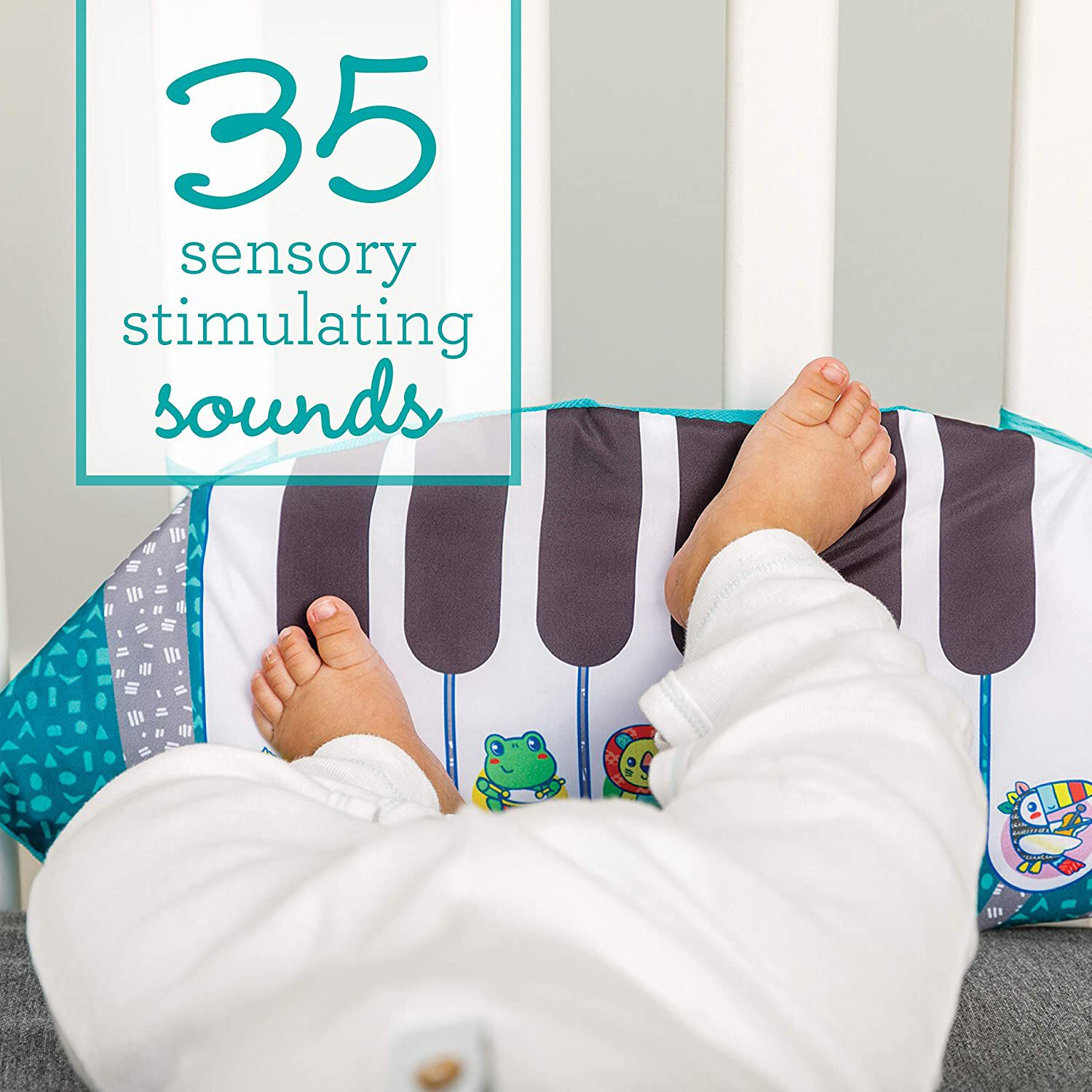 GROW WITH ME 3-IN1 TUMMY TIME PIANO image number 3