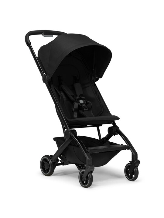 Black Small Folding Pushchair Cheap Lightweight Baby Stroller