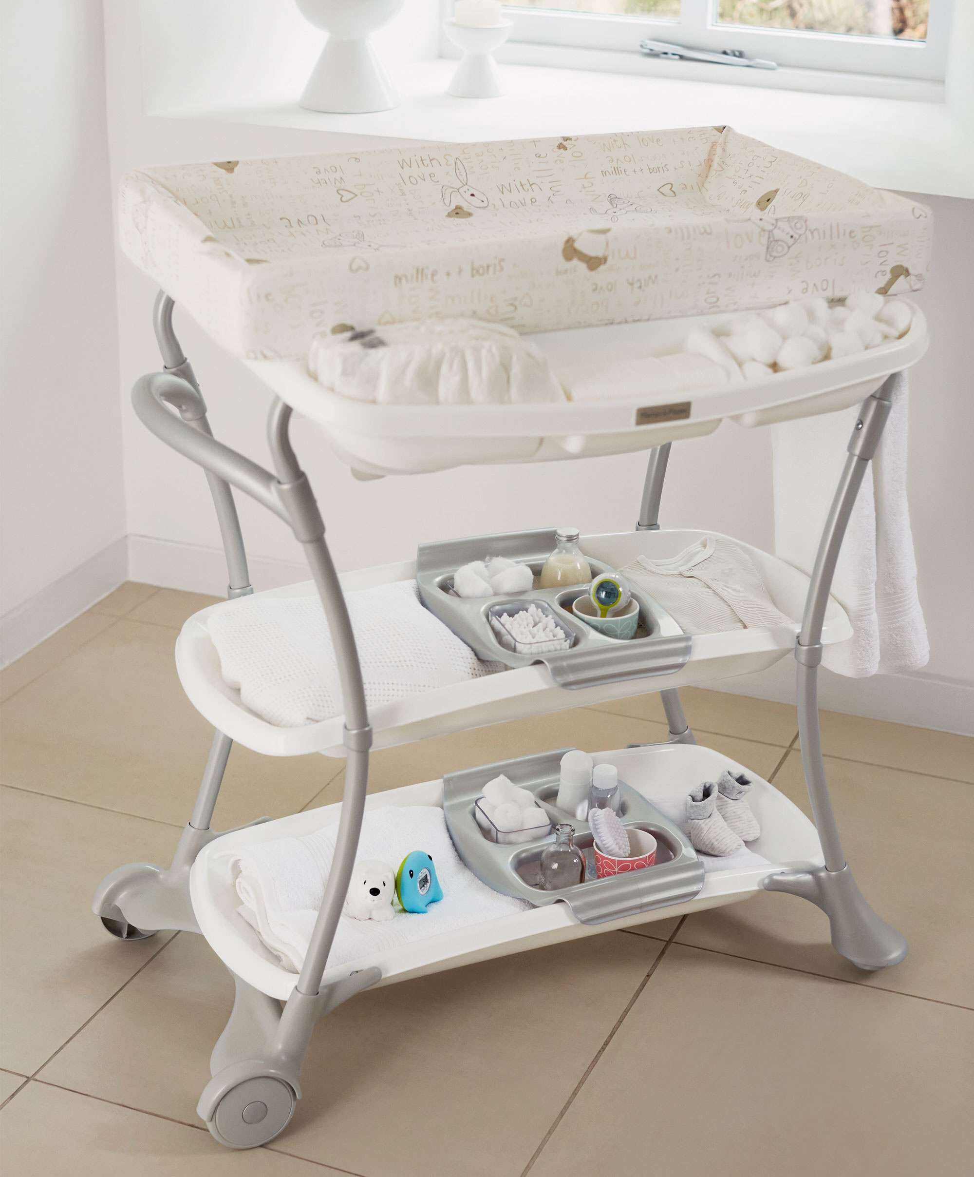 bath and changing station