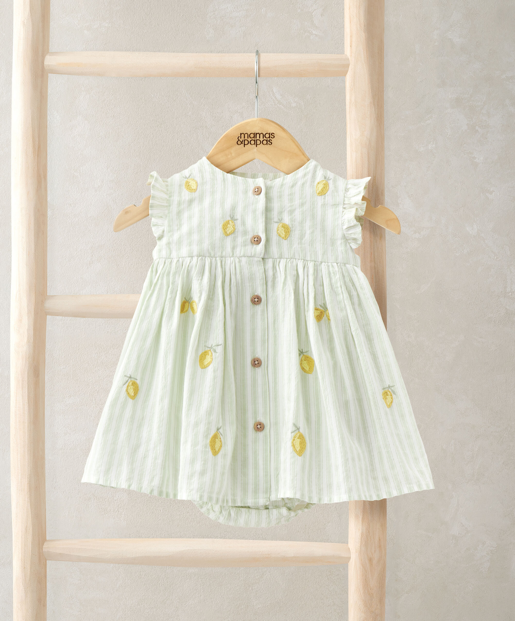 Striped Mock Dress image number 1