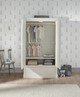 Oxford Wardrobe with Storage Drawer - Pure White image number 3