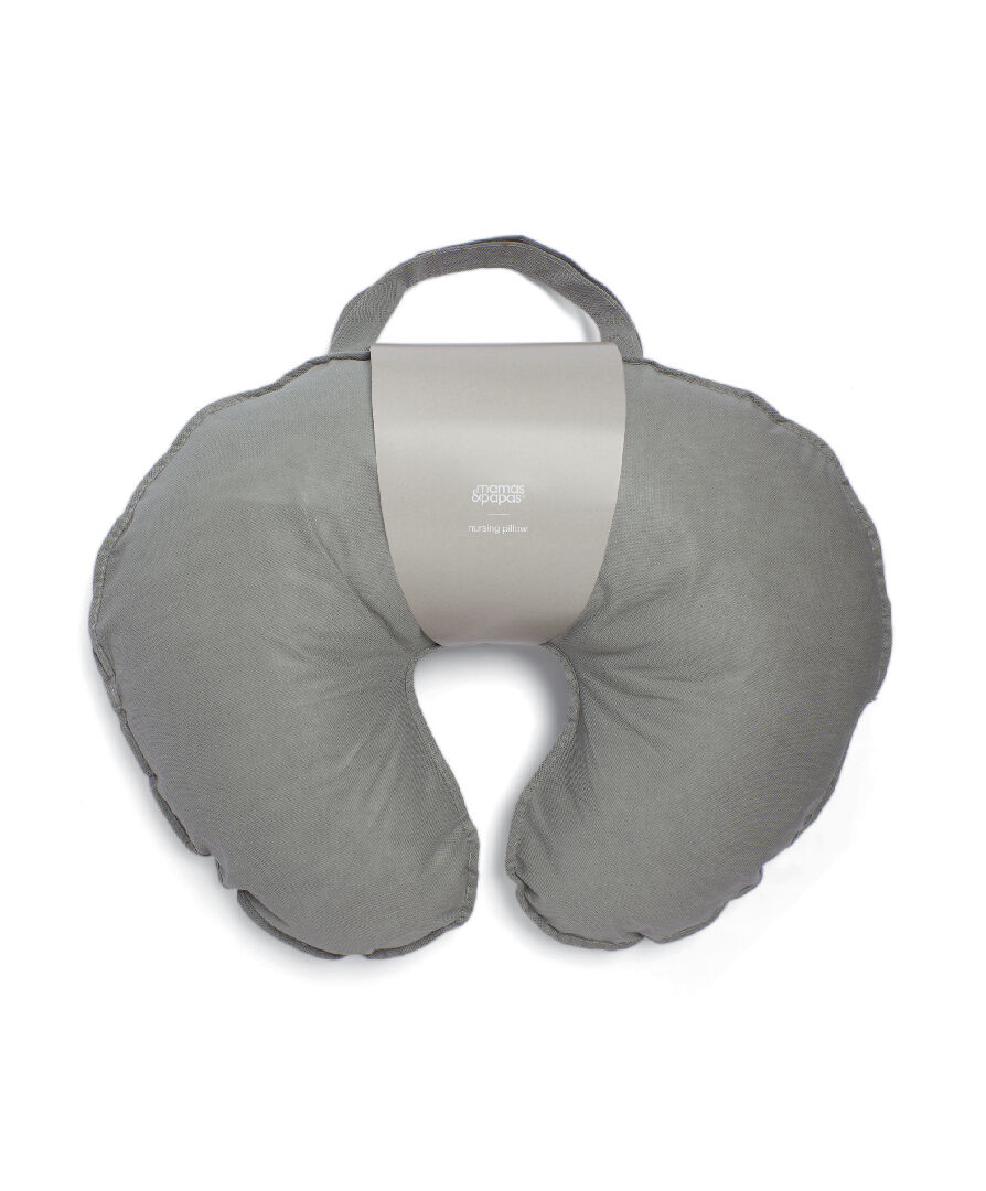 Nursing Pillow - Soft Grey image number 5