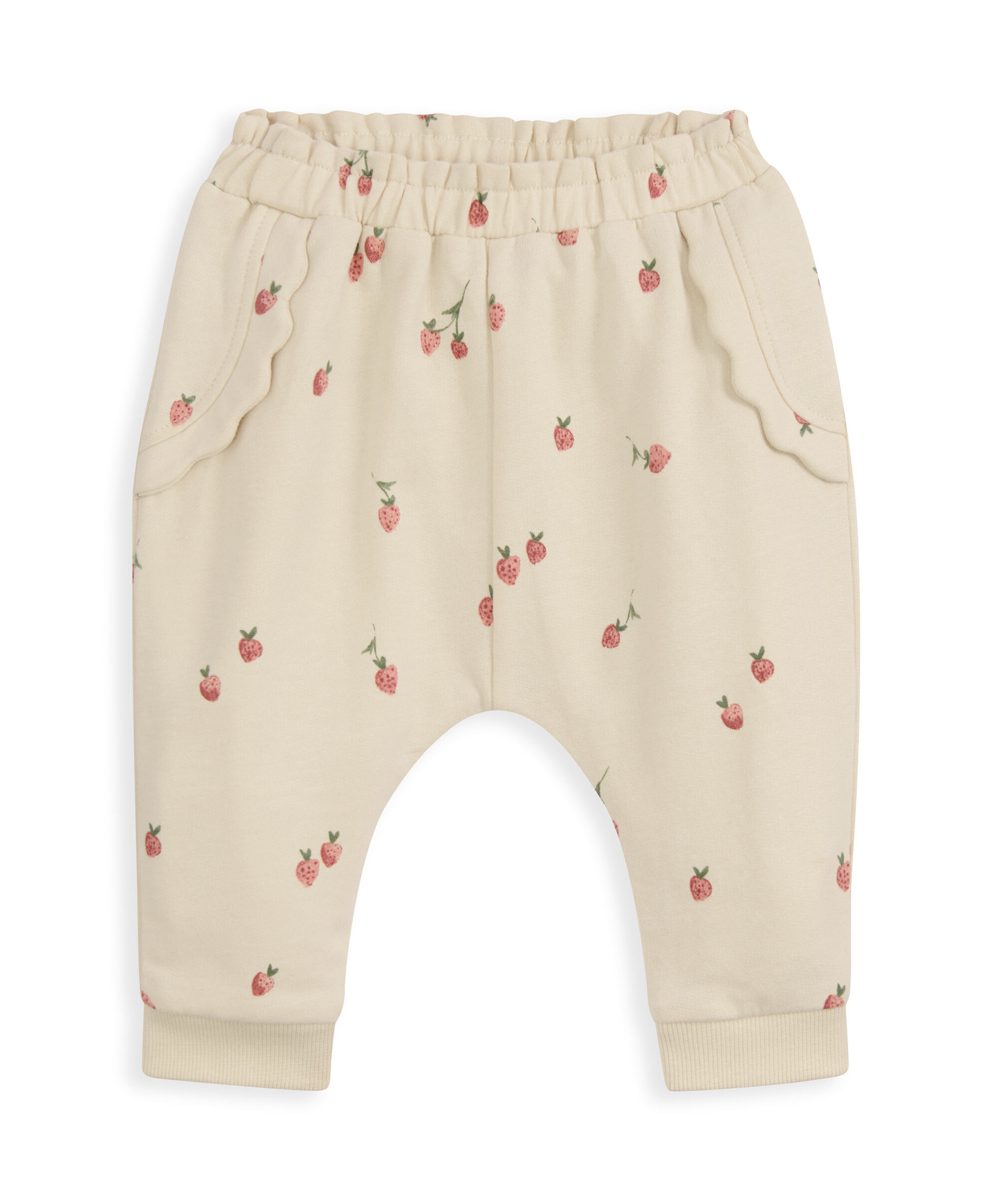 Strawberry Top & Joggers Outfit Set image number 4