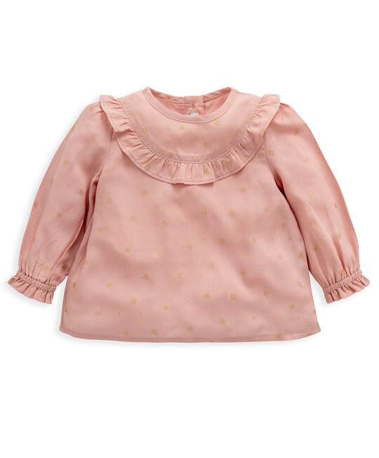 Pink Long Sleeved Blouse image number 1