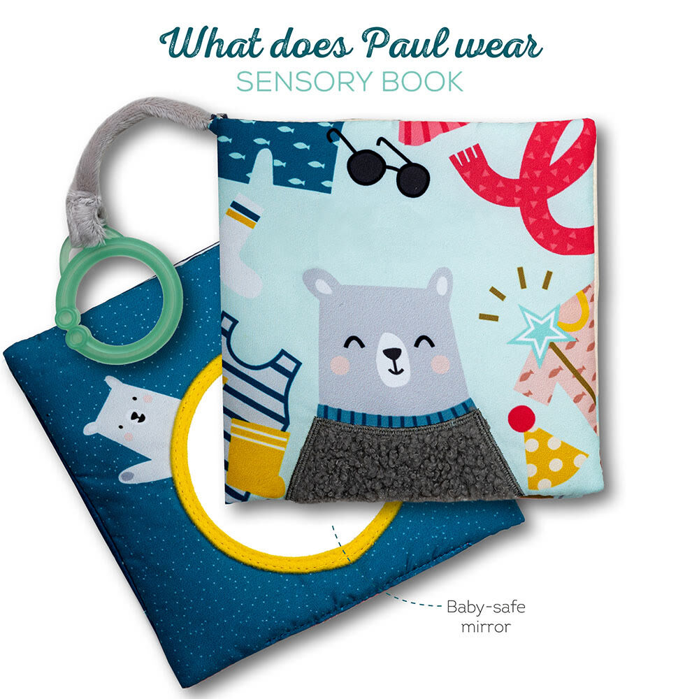 Taf Toys What Does Paul Wear Sensory Book image number 2
