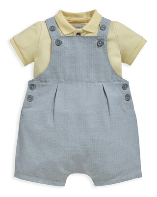 2 Piece Dungaree and Polo