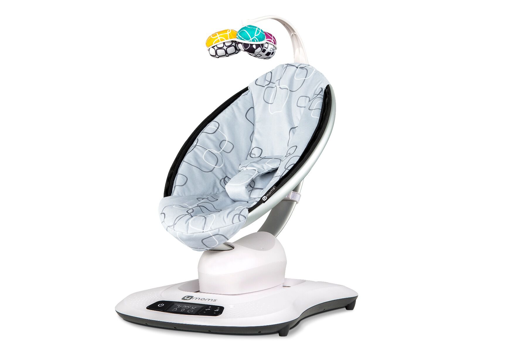 4moms mamaRoo 4.0 Silver Plush image number 1