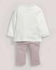 Loved Design Spotty Wrap Top & Legging Set Pink- New Born image number 3