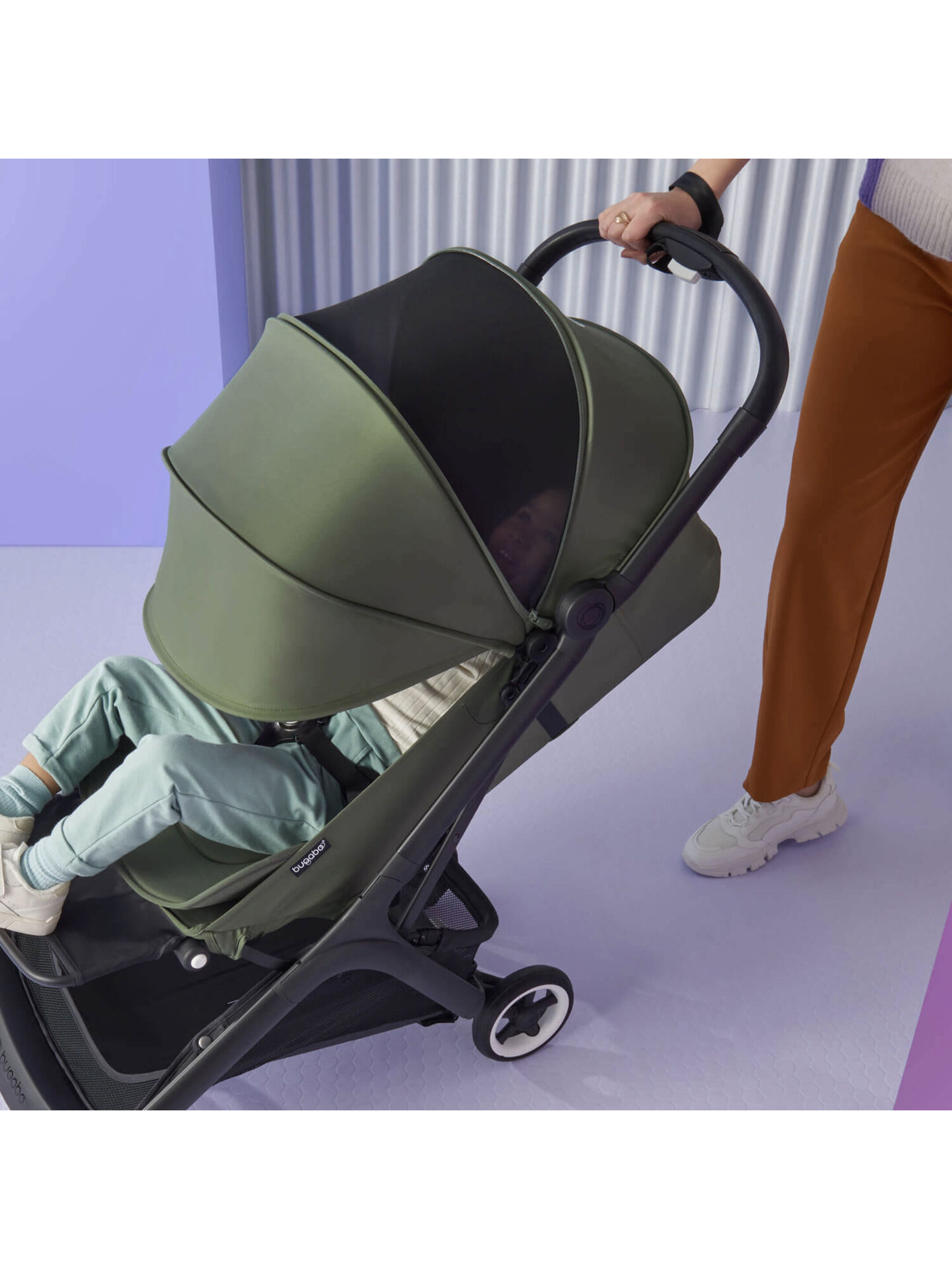 Bugaboo - Butterfly Complete Stroller - Black/Midnight Black image number 6