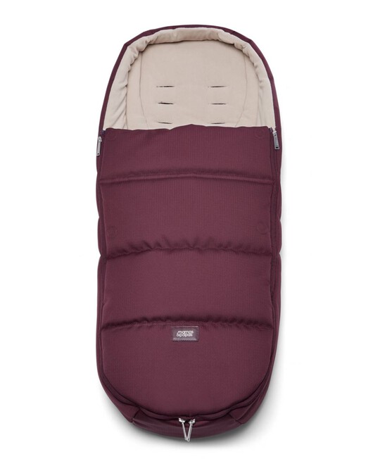 Cold Weather Footmuff for Pushchair - Mulberry image number 1