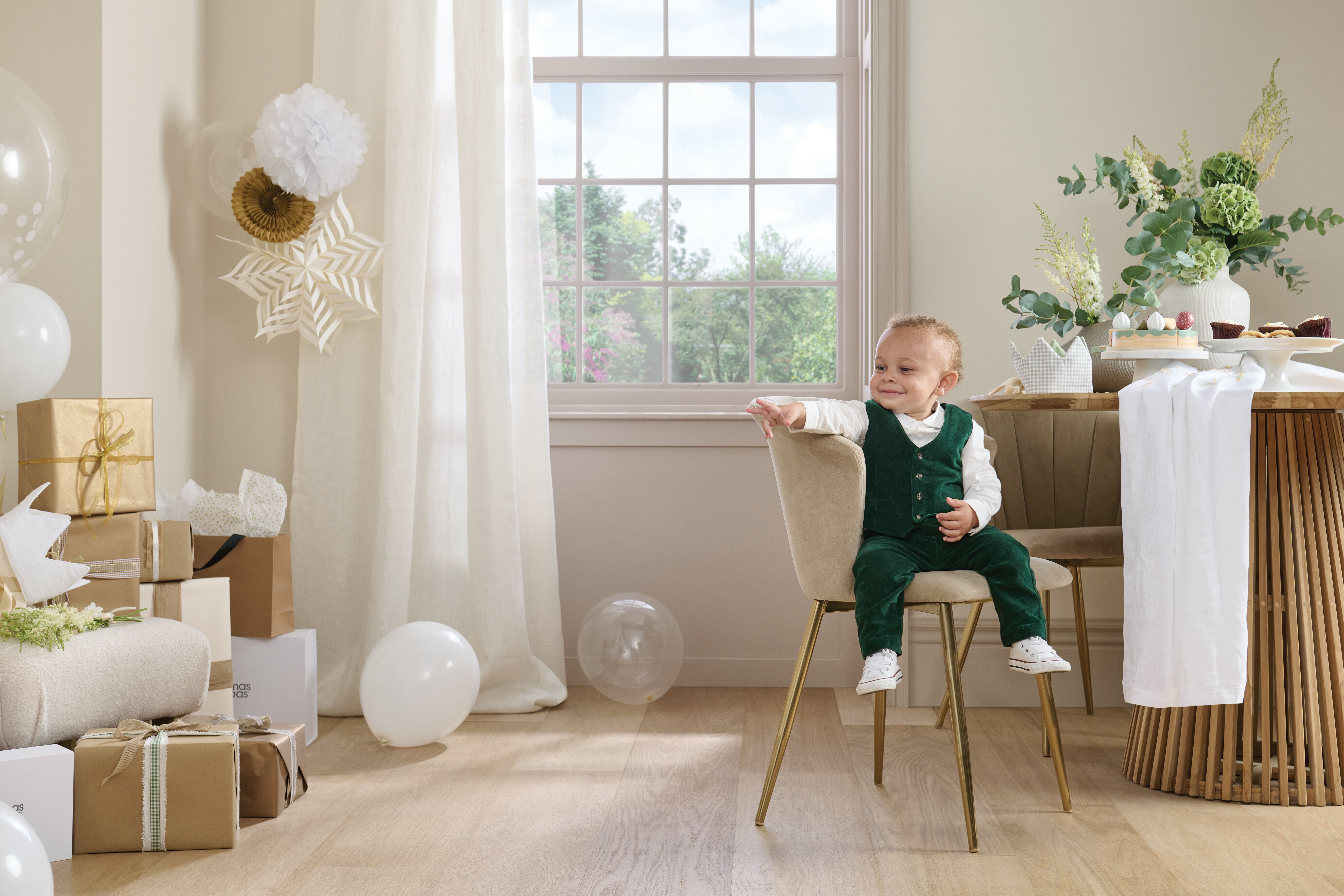 3 Piece Velour Suit Set - Emerald Green image number 8