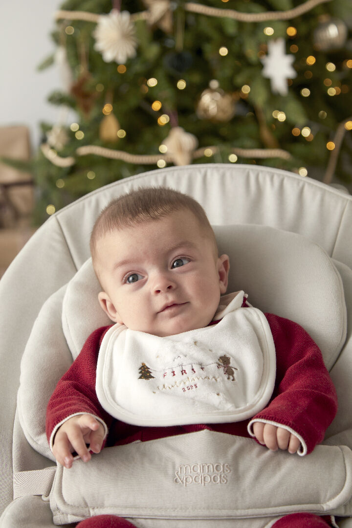My First Christmas Bib image number 1