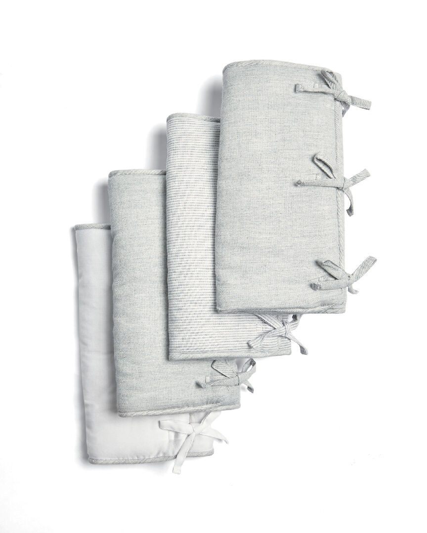 Welcome To The World Cot Bar Covers Elephant (Pack of 4) image number 1