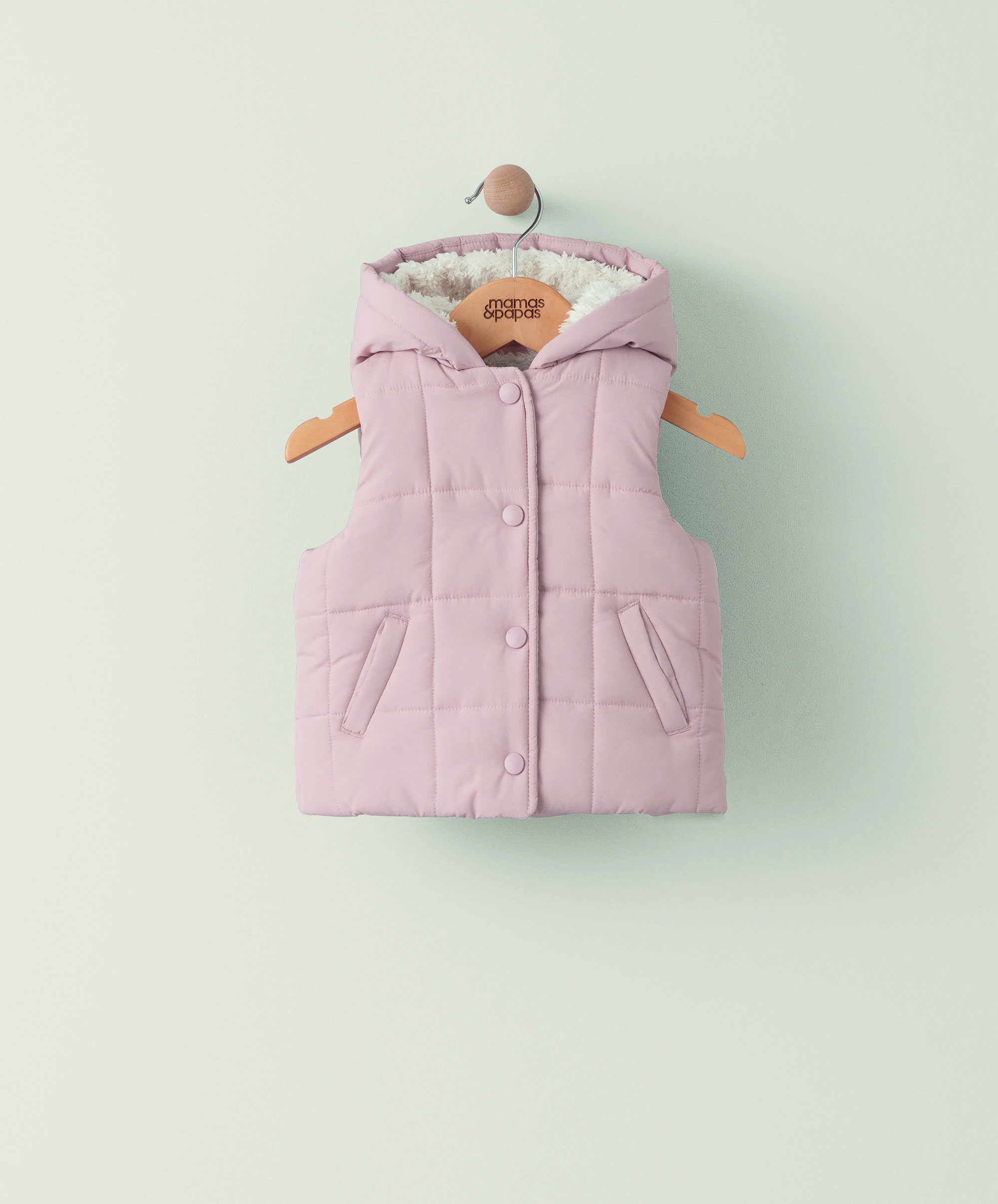 Zara Puffer Gilet Pink Pink Gilet Zara WATER-REPELLENT PUFFER