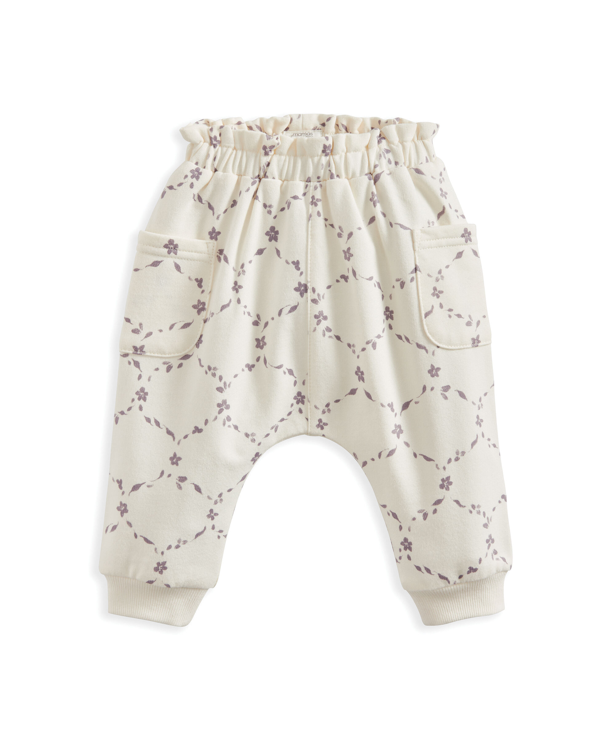 Trellis Print Joggers image number 1