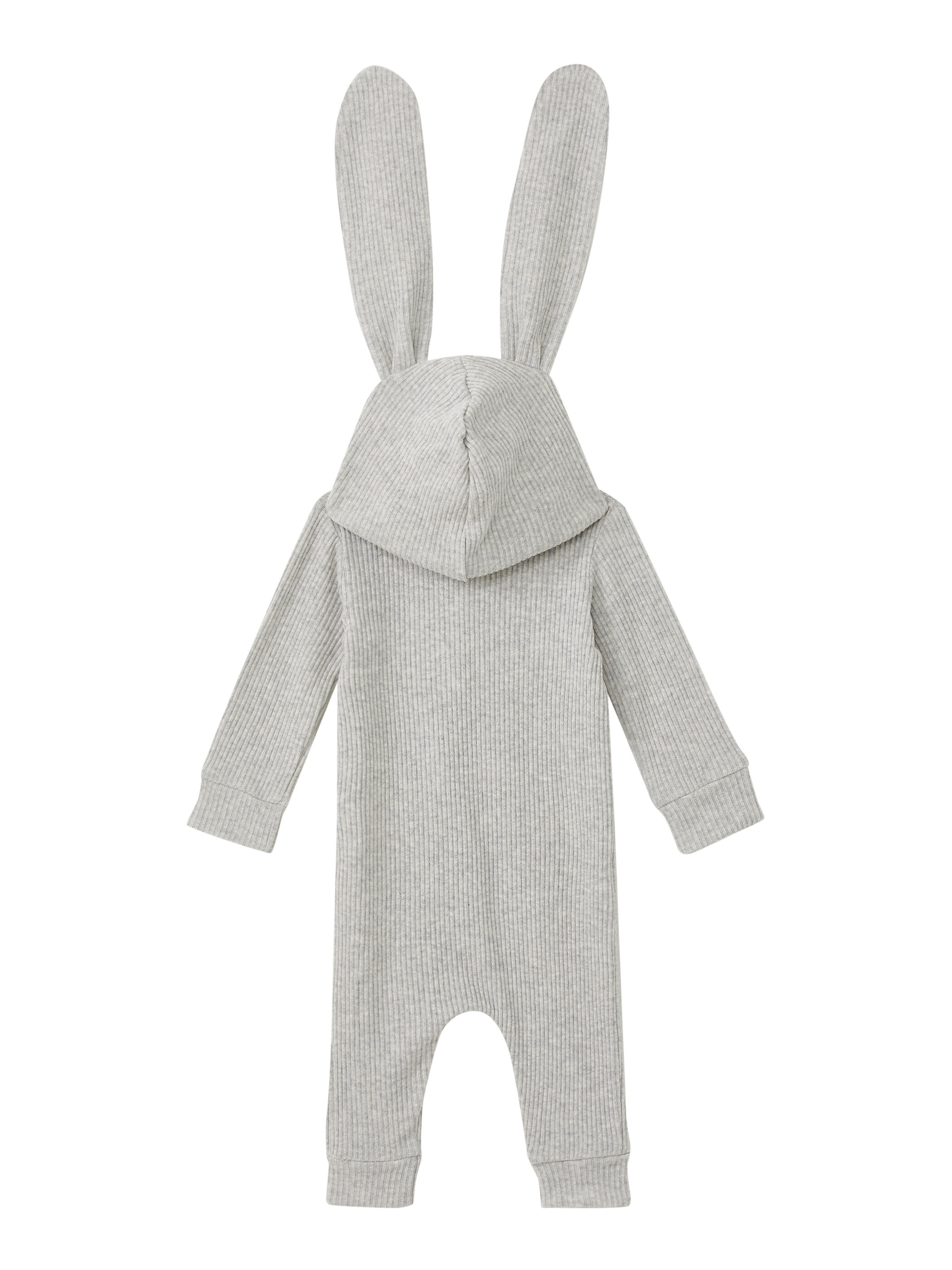 Grey Bunny Ear Romper image number 2