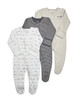 Wild & Free Jersey Sleepsuits - 3 Pack image number 1