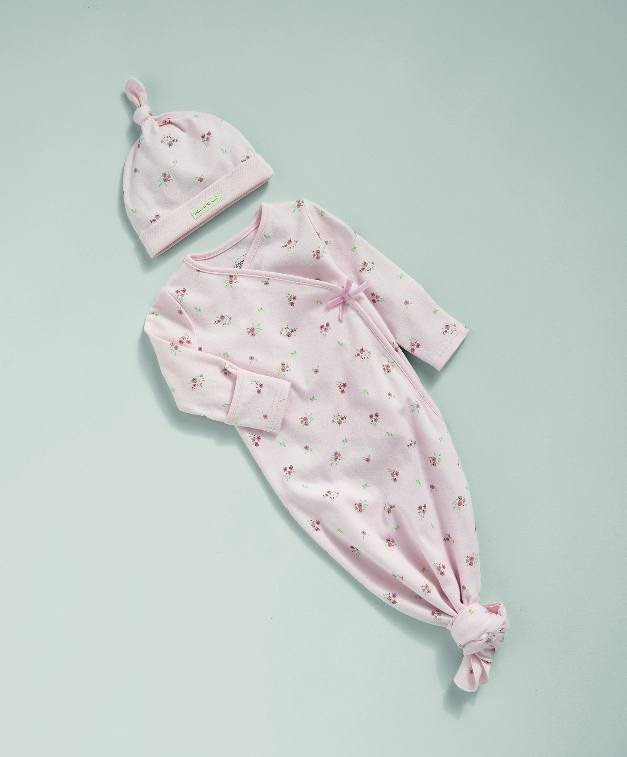 2 Piece Floral Knot All In One Set image number 2