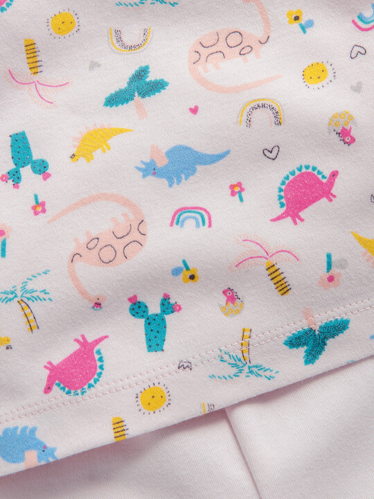 Dinosaur Print Jersey Pyjamas image number 5
