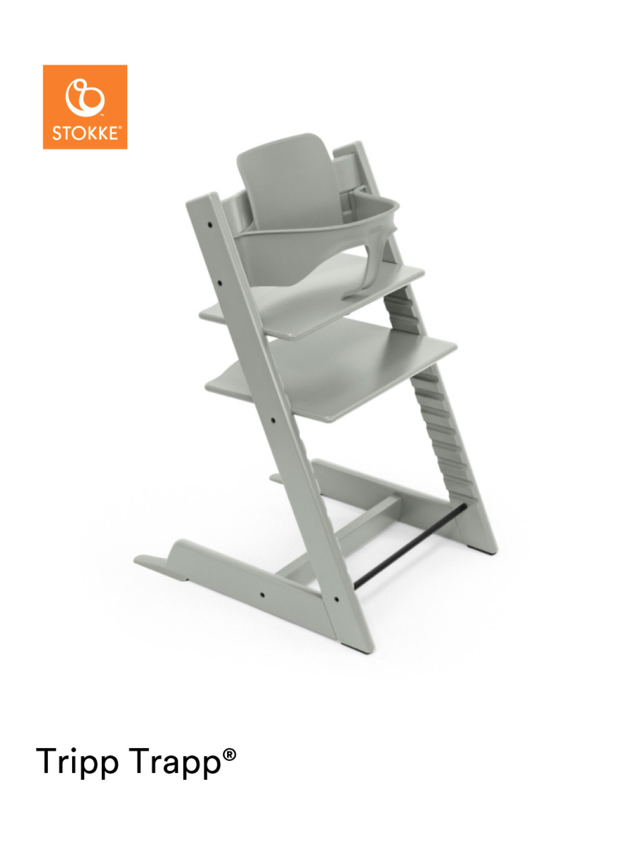 Stokke Tripp Trapp Baby Set - Glacier Green image number 4